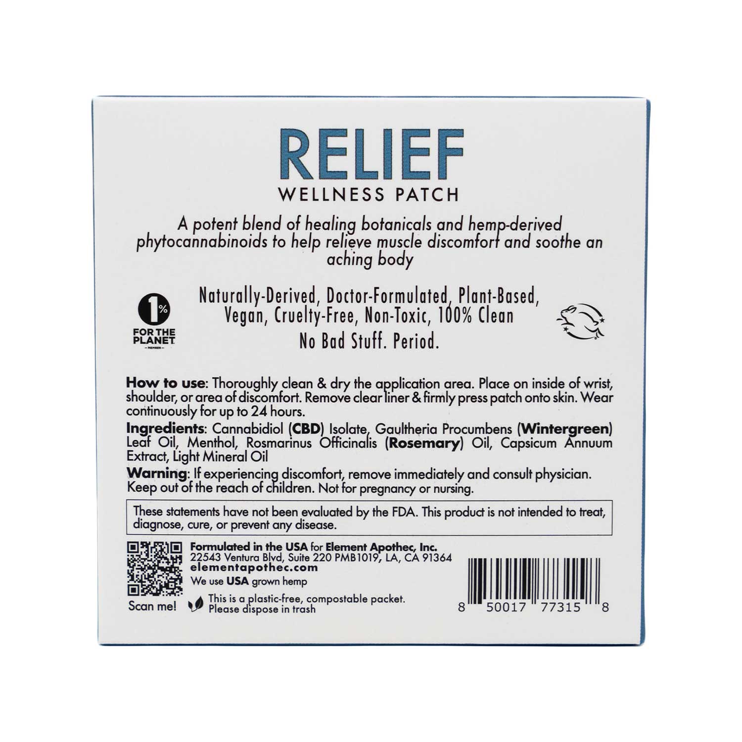 #size_Box of 10 Patches